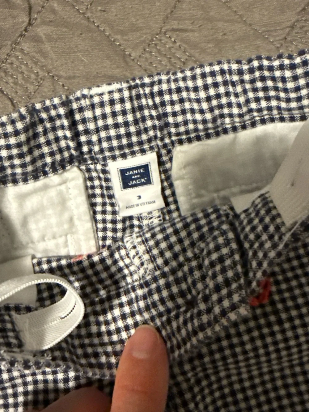Janie and Jack classic gingham